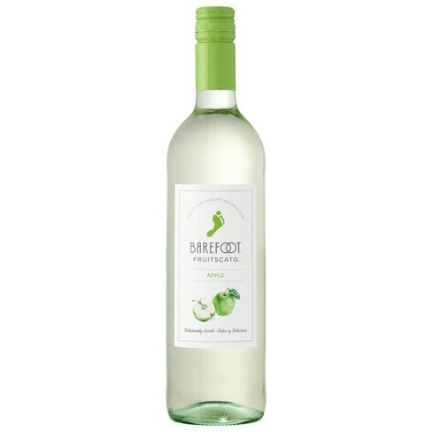 BAREFOOT FRUITSCATO APPLE 750ML