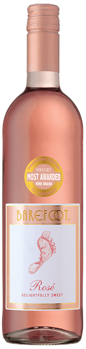 BAREFOOT ROSE 750ML