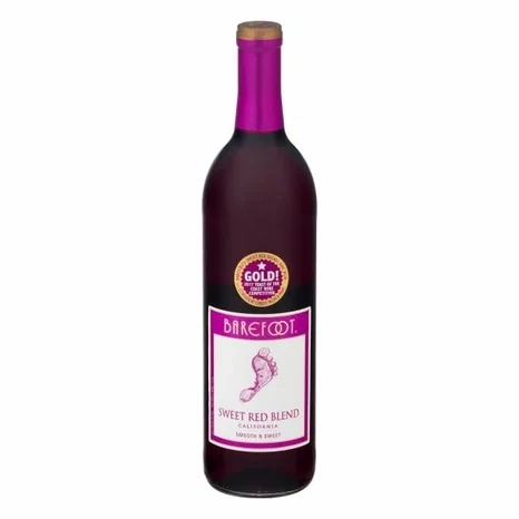 BAREFOOT SWEET RED 750ML