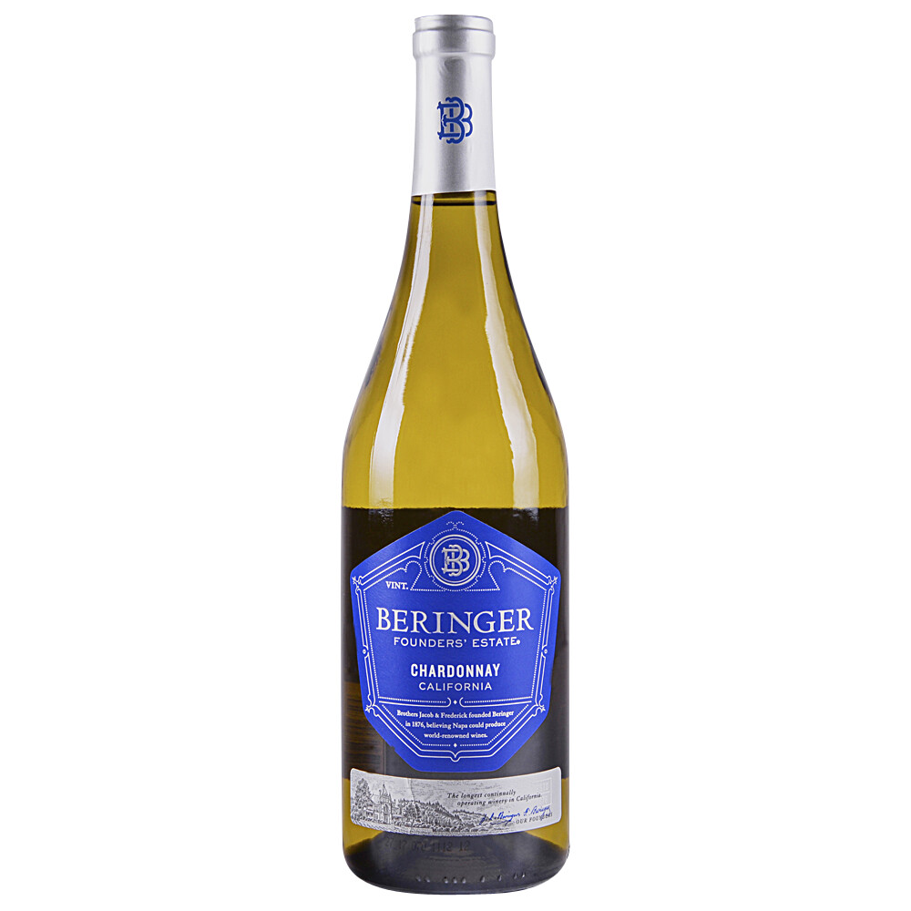 BERINGER FOUNDER&#39;S CHARDONNAY 750ML