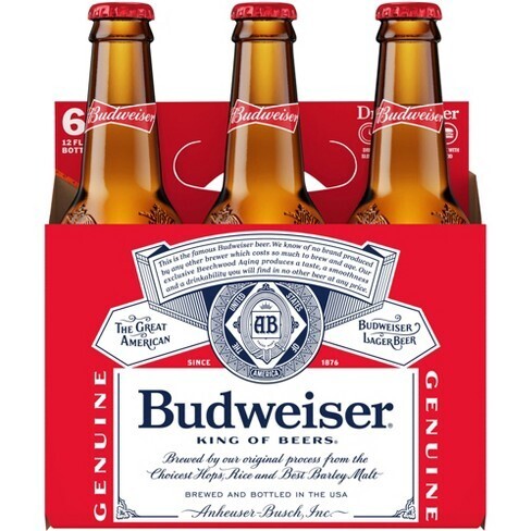 BUDWEISER 6PK NR