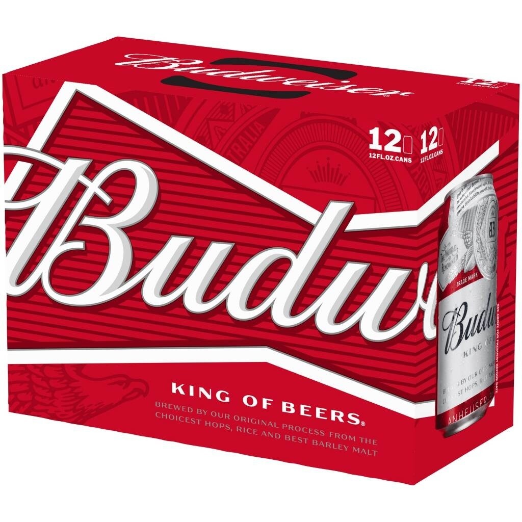 BUDWEISER 12PK CAN