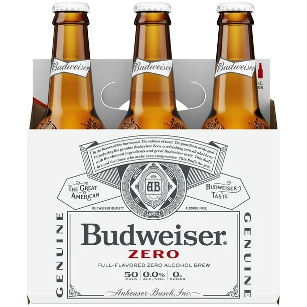 BUDWEISER ZERO 6PK NR