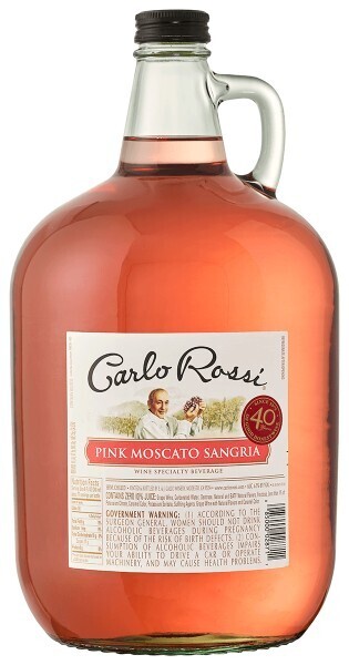 CARLO ROSSI PINK MOSCATO SANGRIA 4L