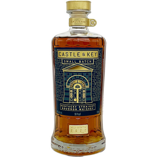 CASTLE &amp; KEY SMALL BATCH BOURBON 750ML