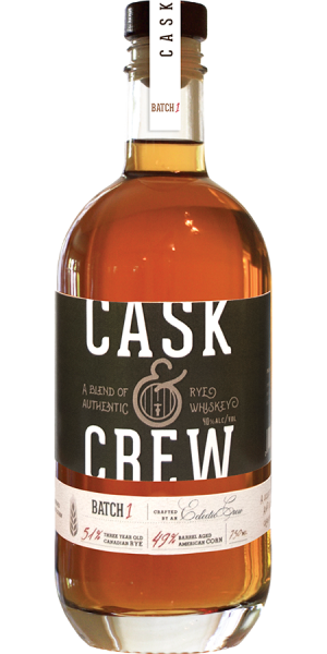 CASK &amp; CREW RYE WHISKEY 750ML