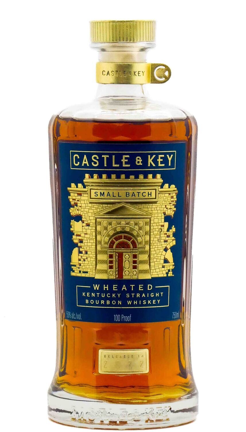CASTLE &amp; KEY WHEATED BOURBON 750ML