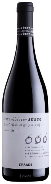 CESARI JUSTO ROSSO 750ML