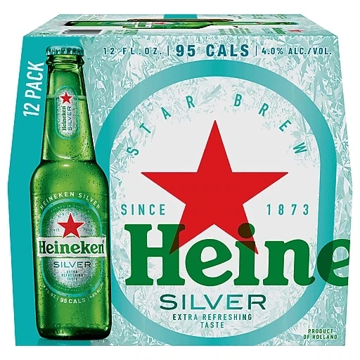 HEINEKEN SILVER 12PK NR