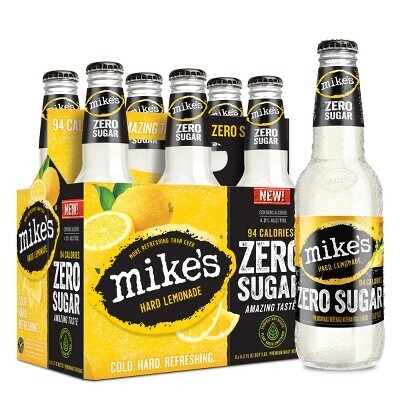 MIKE&#39;S HARD LEMONADE ZERO SUGAR 6PK NR
