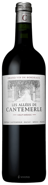 LES ALLEES DE CANTEMERLE HAUT-MEDOC 2015