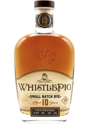 WHISTLE PIG RYE 10YR  WHISKEY 750ML