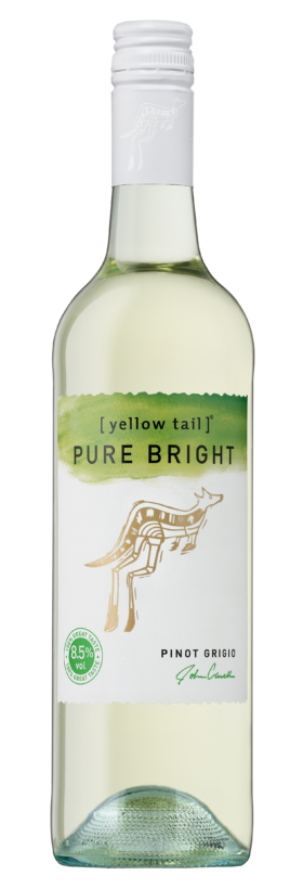 YELLOW TAIL PURE BRIGHT PINOT GRIGIO 750ML