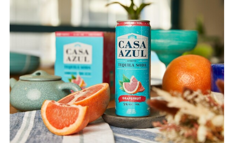 CASA AZUL GRAPEFRUIT TEQUILA SODA 4PK CAN