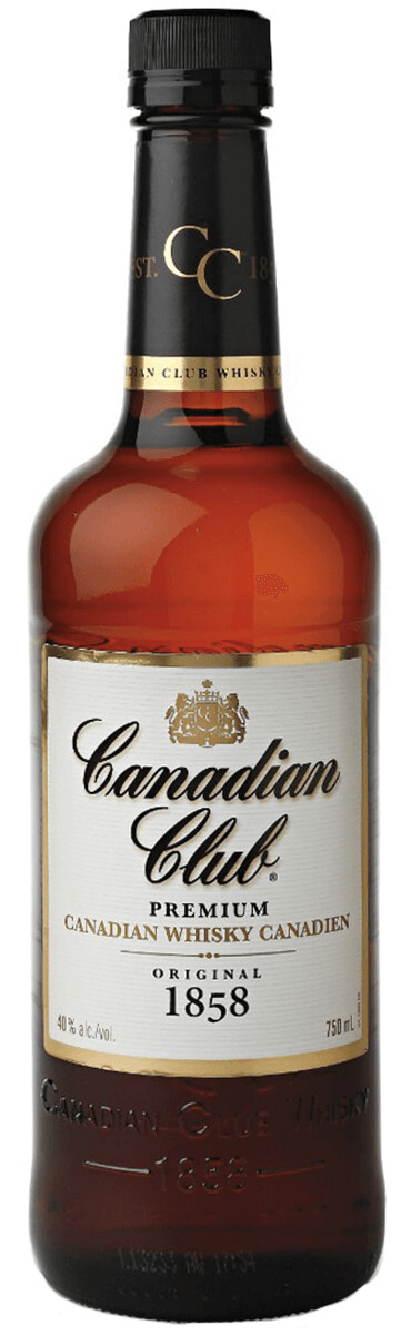 CANADIAN CLUB CANADIAN WHISKEY 750ML