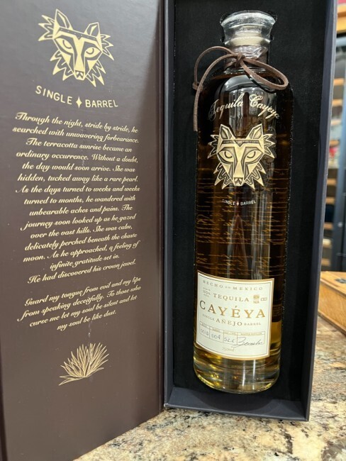 CAYEYA ANEJO SINGLE BARREL TEQUILA 750ML