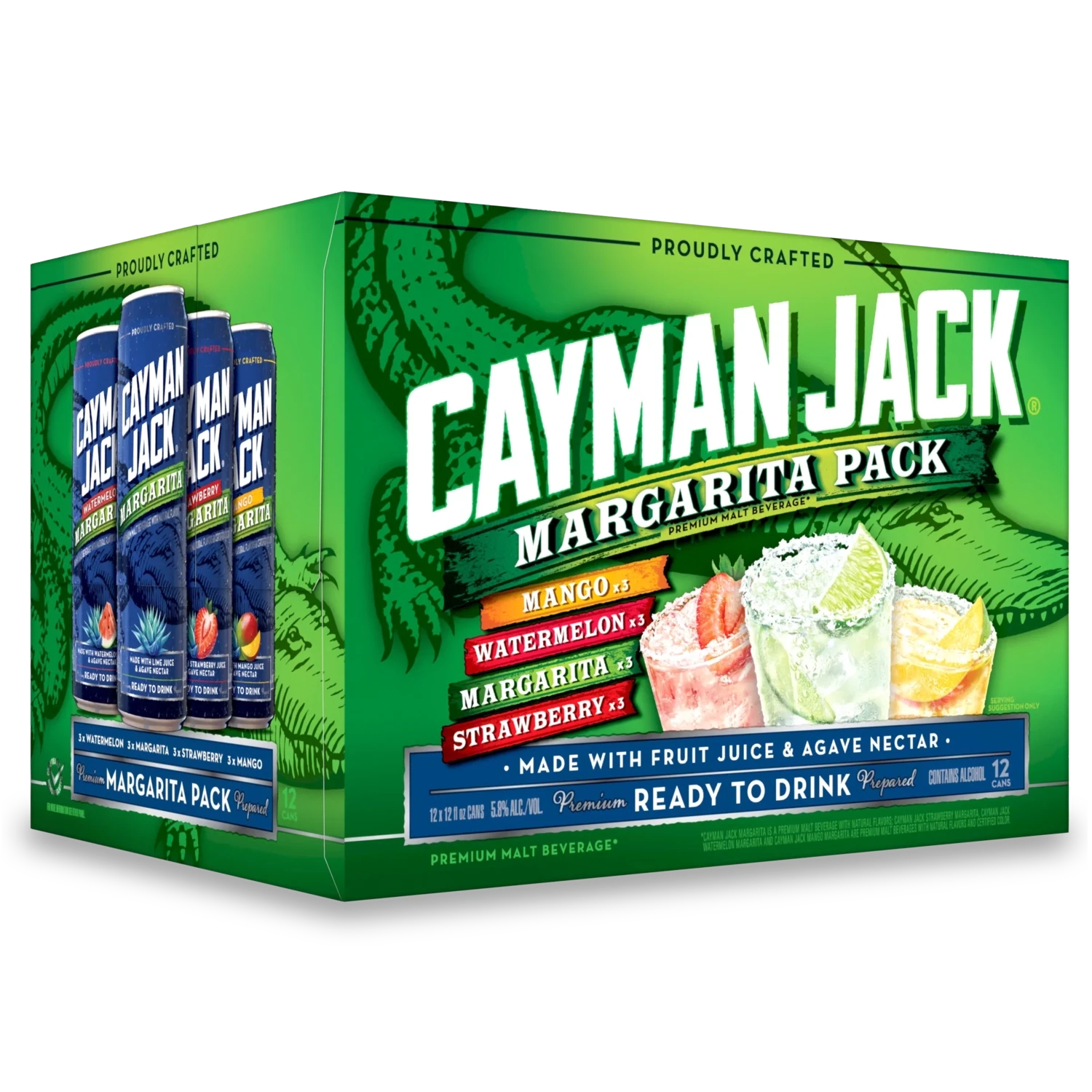 CAYMAN JACK MARGARITA VARIETY 12PK CAN