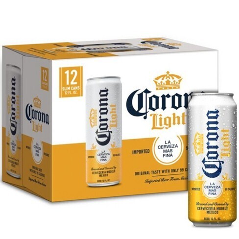 CORONA LIGHT 12PK CAN