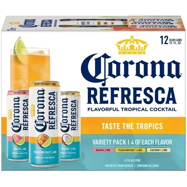 CORONA REFRESCA VARIETY 12PK CAN