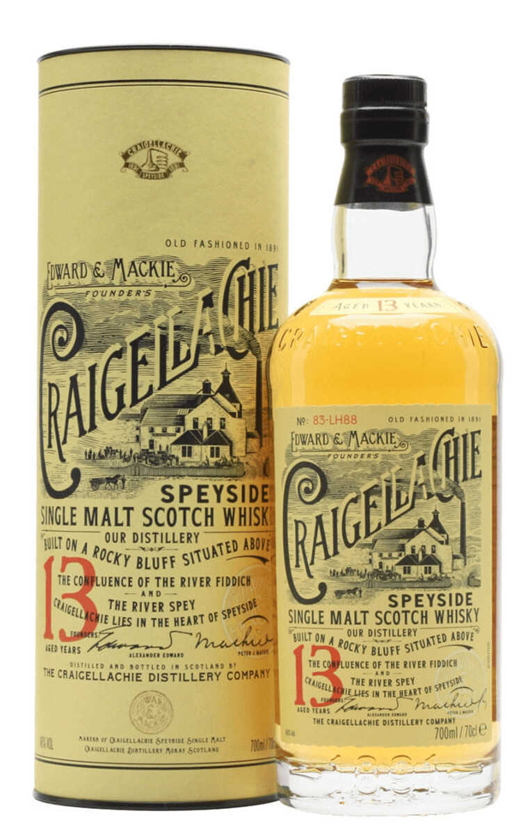 CRAIGELLACHIE 13YR SPEYSIDE 750ML