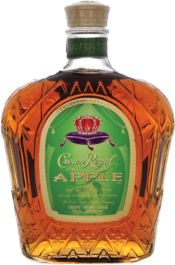 CROWN ROYAL APPLE  WHISKEY 750ML