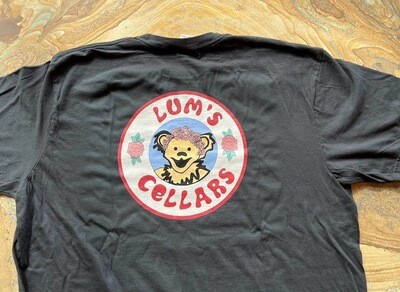 LUM&#39;S GRATEFUL DEAD SHIRT - BLACK