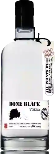 ALL POINTS WEST BONE BLACK VODKA 750ML