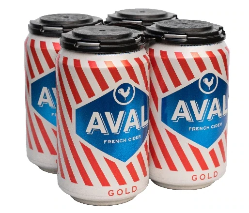 AVAL GOLD FRENCH CIDER 4PK CAN