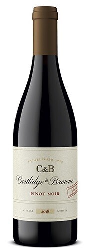 CARTLIDGE &amp; BROWNE PINOT NOIR 750ML