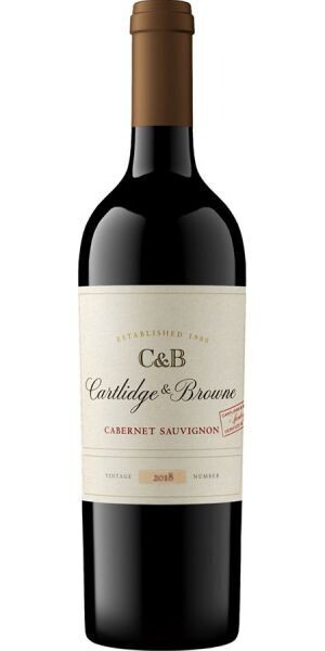 CARTLIDGE &amp; BROWNE CABERNET SAUVIGNON 750ML