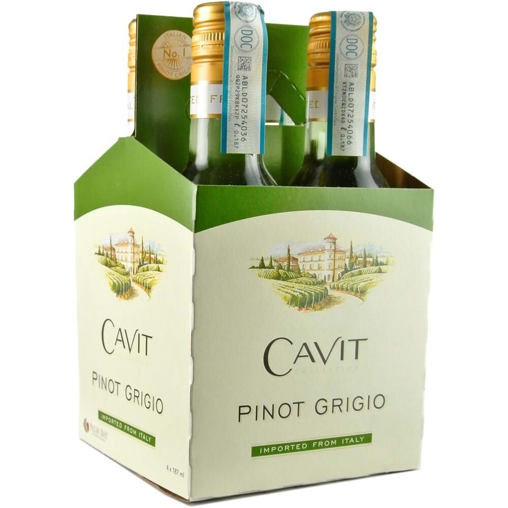 CAVIT PINOT GRIGIO 4PK NR