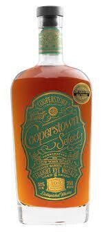 COOPERSTOWN STRAIGHT RYE WHISKEY 750ML