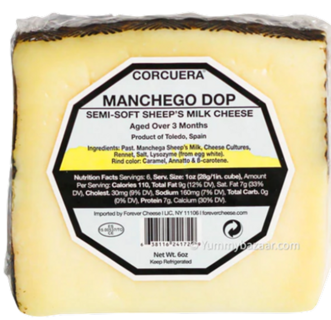 CORCUERA MANCHEGO SEMI SOFT 6OZ