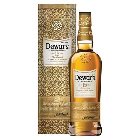 DEWARS 15YR BLENDED SCOTCH WHISKEY 750ML