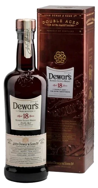 DEWARS 18YR RESERVE BLENDED SCOTCH 750ML
