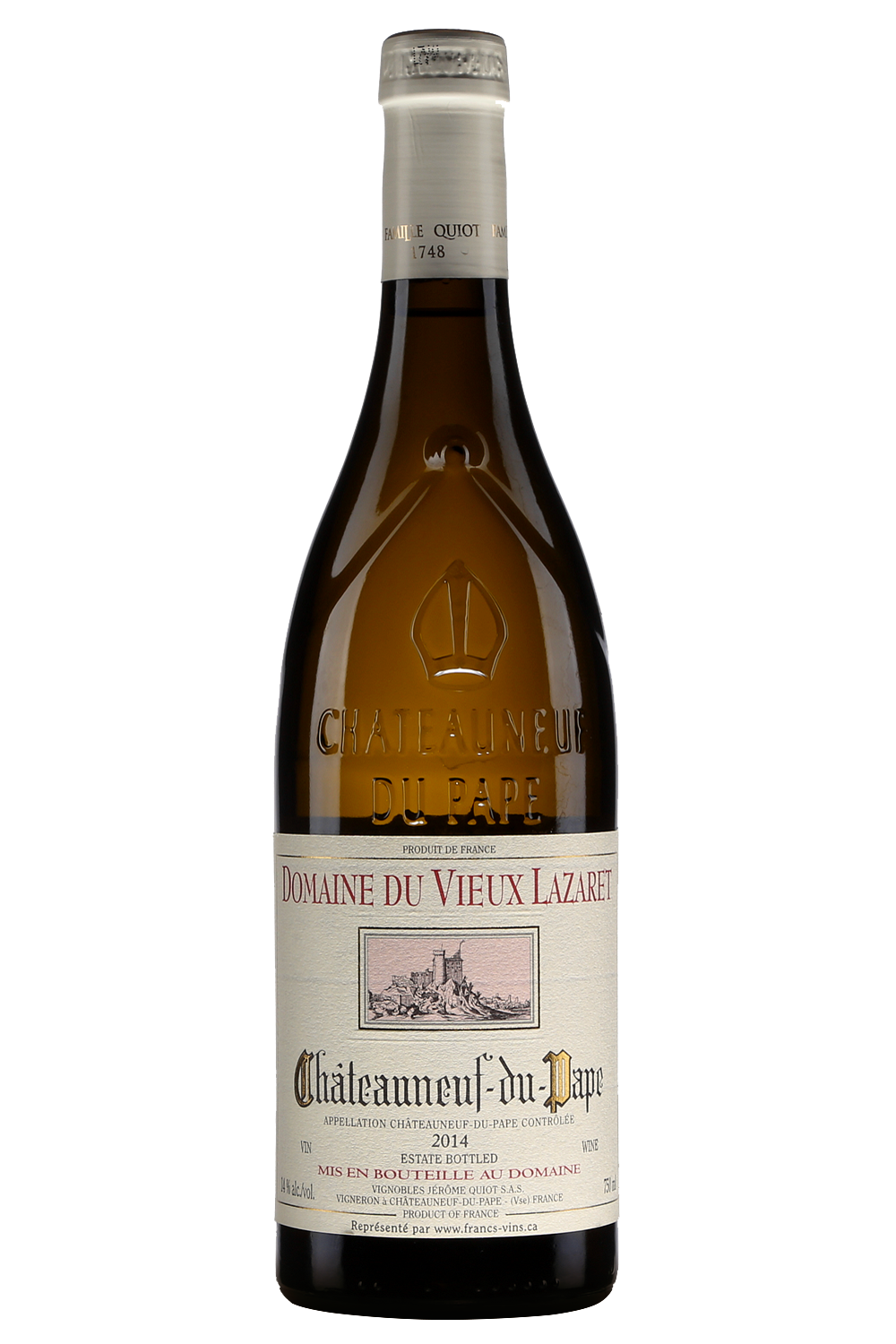 DOMAINE DU VIEUX LAZARET CDP BLANC 750ML