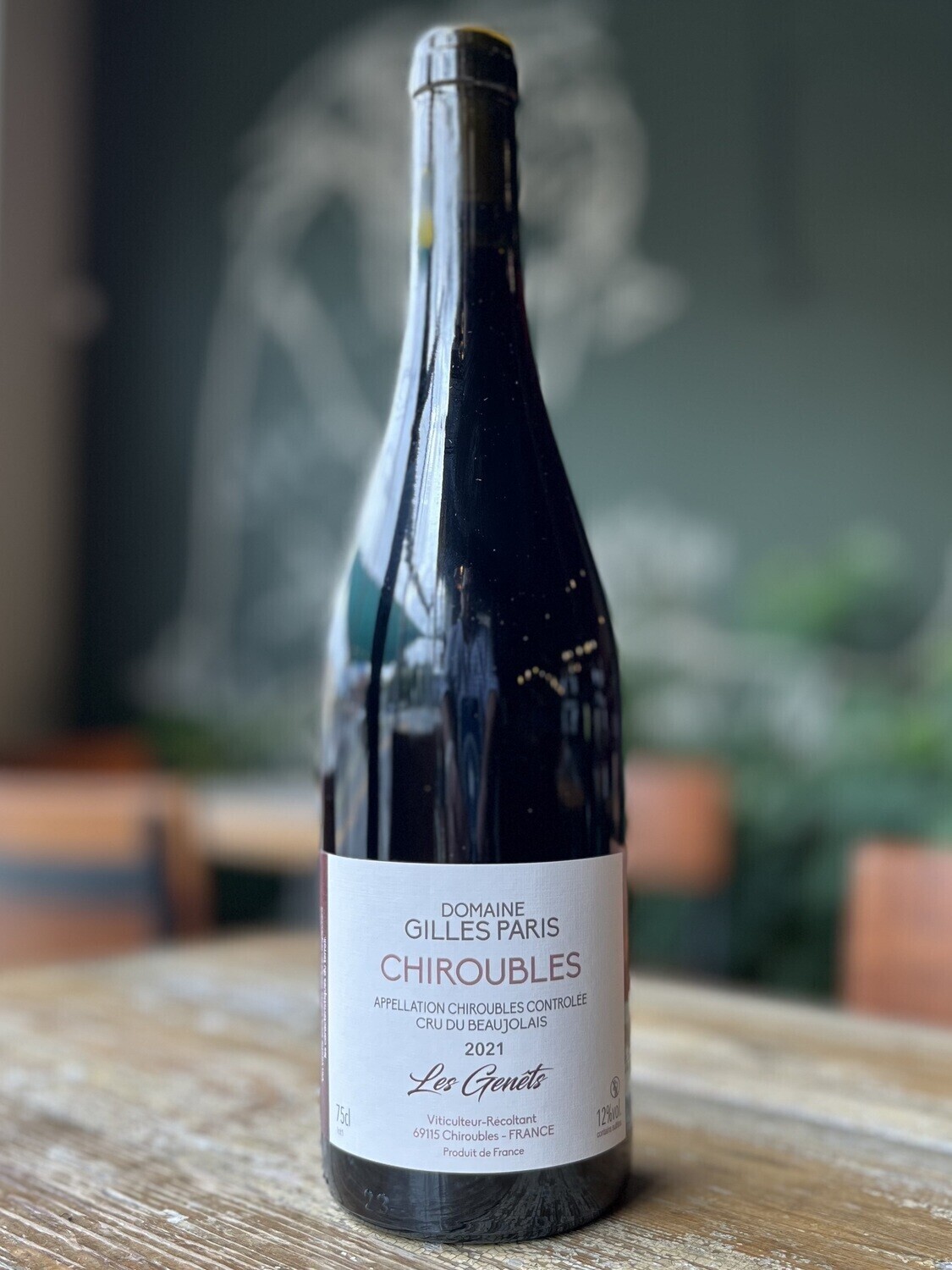 DOMAINE GILLES PARIS CHIROUBLES 750ML