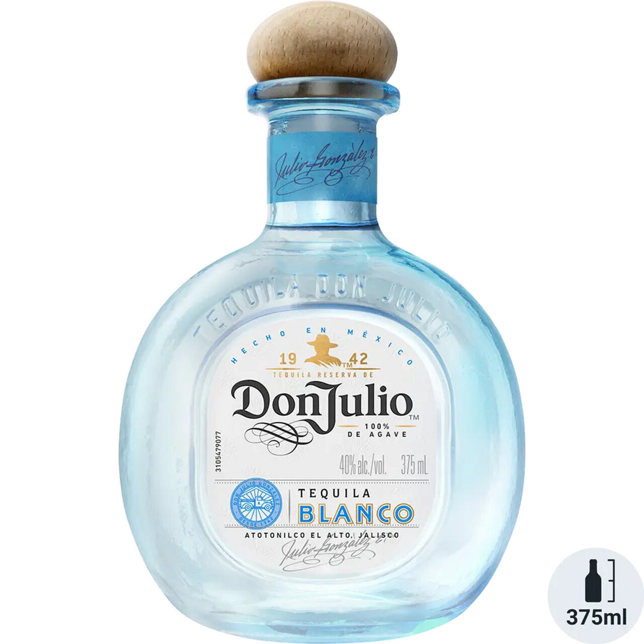 DON JULIO BLANCO TEQUILA 375ML