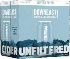 DOWNEAST CIDER WINTER BLEND 4PK CAN