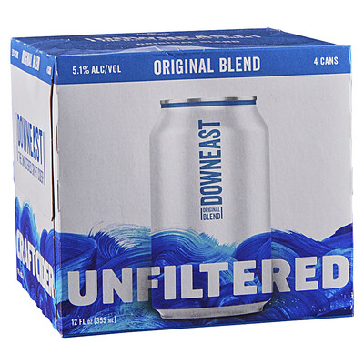 DOWNEAST ORIGINAL CIDER 4PK CAN