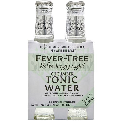 FEVER TREE LIGHT CUCUMBER TONIC 4PK NR