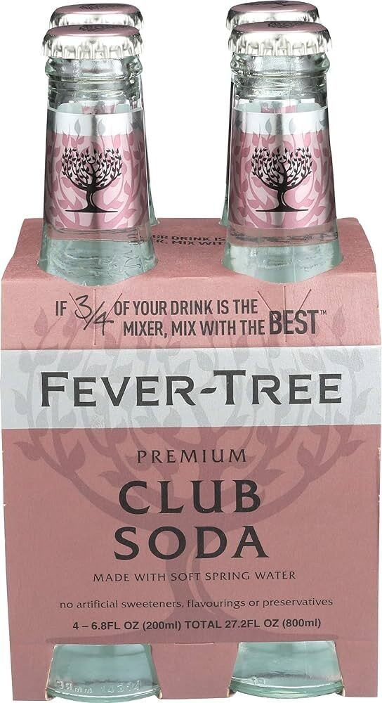 FEVER TREE CLUB SODA 4PK NR