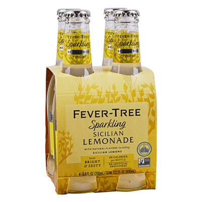 FEVER TREE SICILIAN LEMONADE 4PK NR