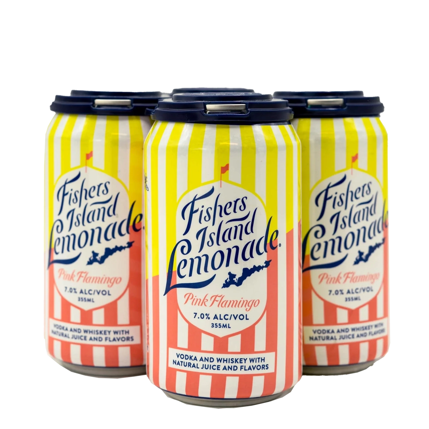FISHERS ISLAND PINK LEMONADE 4PK CAN