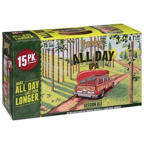 FOUNDERS ALL DAY IPA 15PK CAN