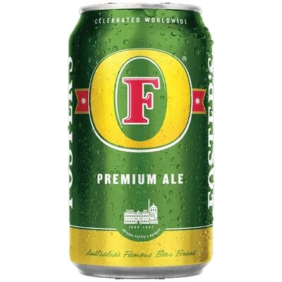 FOSTERS GREEN PREMIUM ALE 25OZ CAN