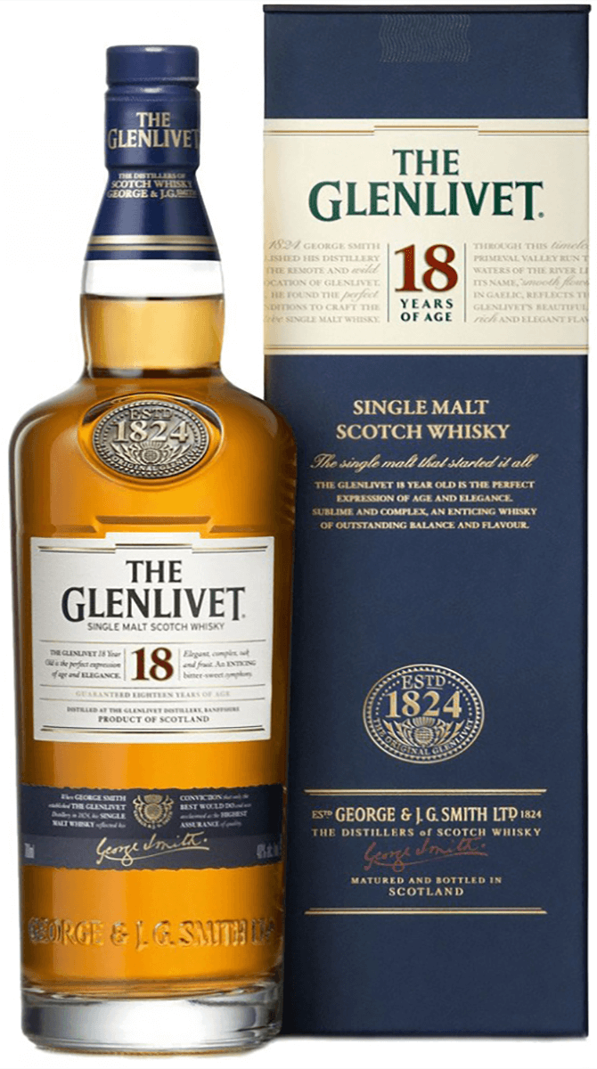 GLENLIVET 18YR 750ML