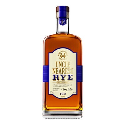 UNCLE NEAREST RYE WHISKEY 750ML