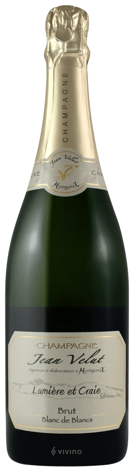 JEAN VELUT LUMIERE ET CRAIE BLANC DE BLANC BRUT 750ML POB