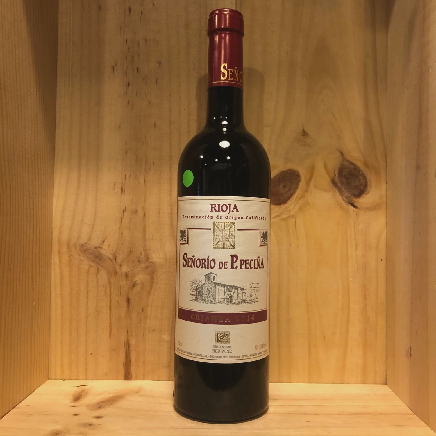 HERMANOS DE PECINA SENORIO CRIANZA 750ML POB